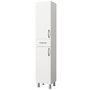 Hanah Home Selin - White Mueble de Baño Blanco 179cm x 35cm x 31.3cm Tablero de Partículas Melamina 18mm